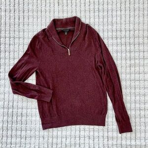 Banana Republic Mens Maroon Pullover